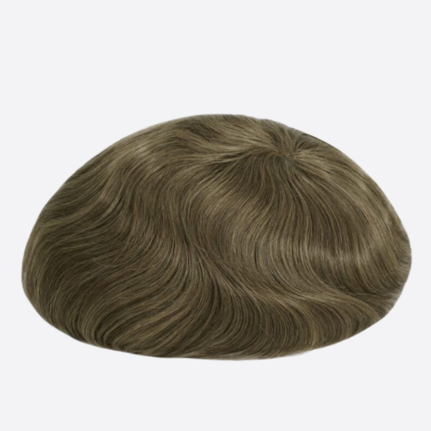 HR-SW2 Premium Swiss Lace Toupee for Men – Lightweight | Breathable | Indian Human Hair | Single Split Knots | Ideal for Sensitive Scalp & Sweaty Conditions | Non-Surgical Hair Replacement