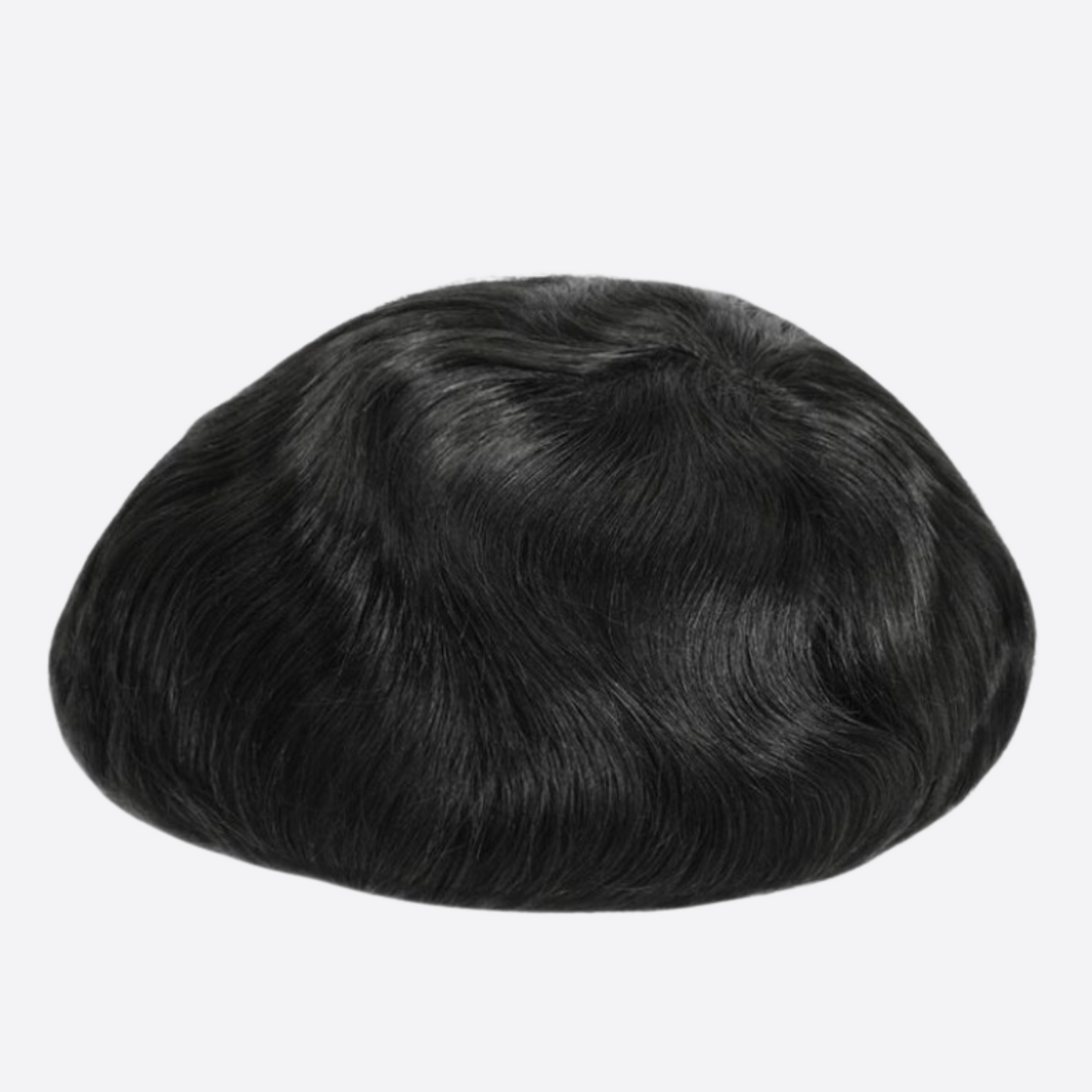 HR-SW2 Premium Swiss Lace Toupee for Men – Lightweight | Breathable | Indian Human Hair | Single Split Knots | Ideal for Sensitive Scalp & Sweaty Conditions | Non-Surgical Hair Replacement