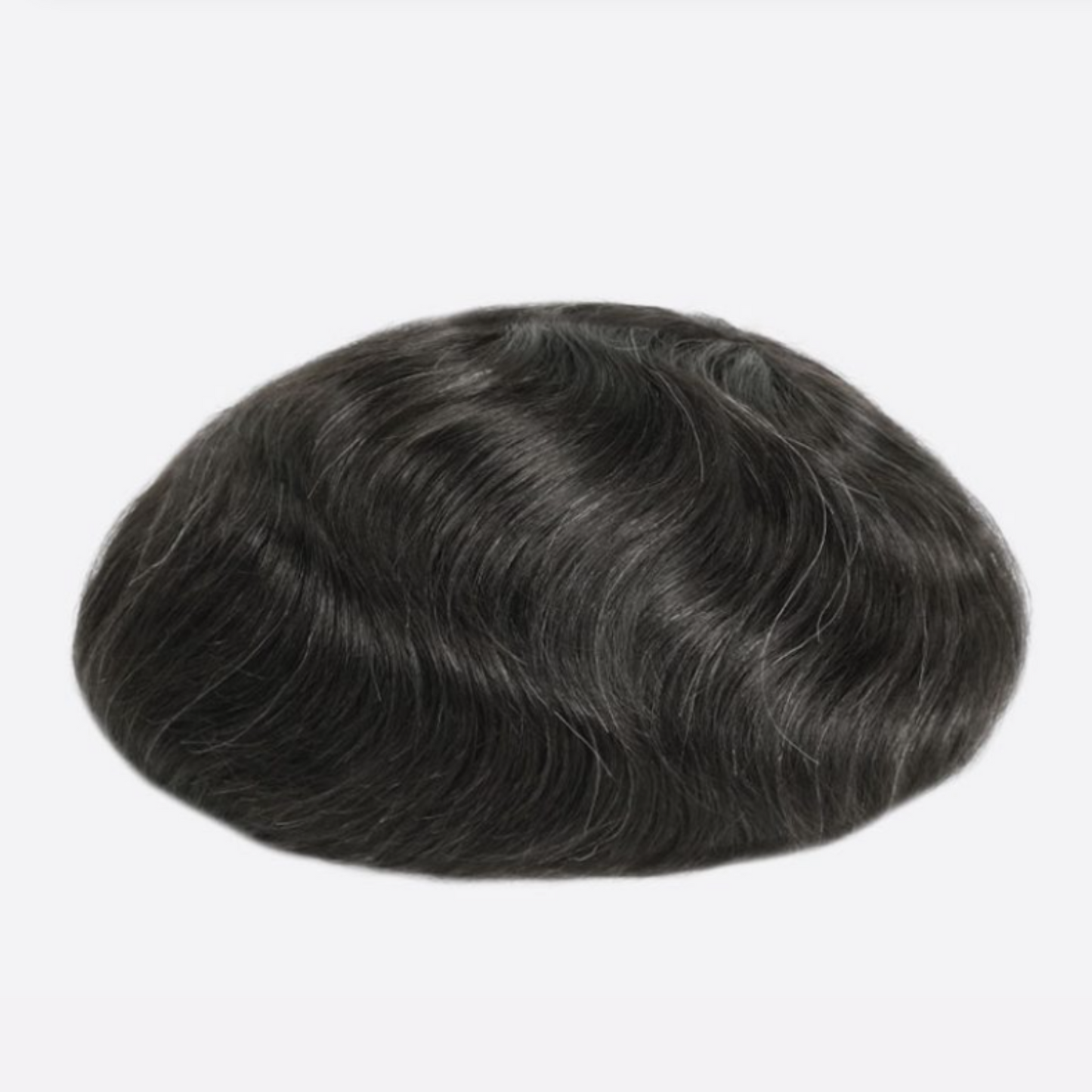 HR-SW2 Premium Swiss Lace Toupee for Men – Lightweight | Breathable | Indian Human Hair | Single Split Knots | Ideal for Sensitive Scalp & Sweaty Conditions | Non-Surgical Hair Replacement