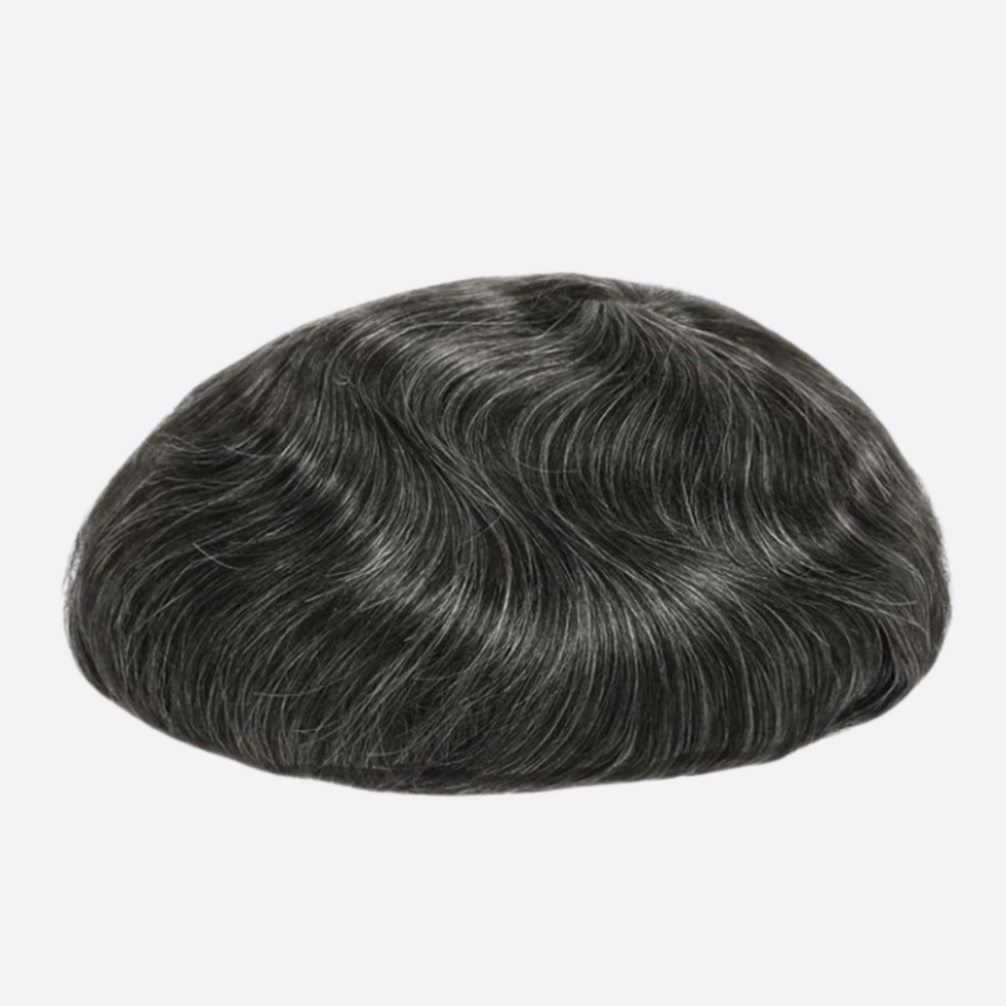 HR-SW2 Premium Swiss Lace Toupee for Men – Lightweight | Breathable | Indian Human Hair | Single Split Knots | Ideal for Sensitive Scalp & Sweaty Conditions | Non-Surgical Hair Replacement