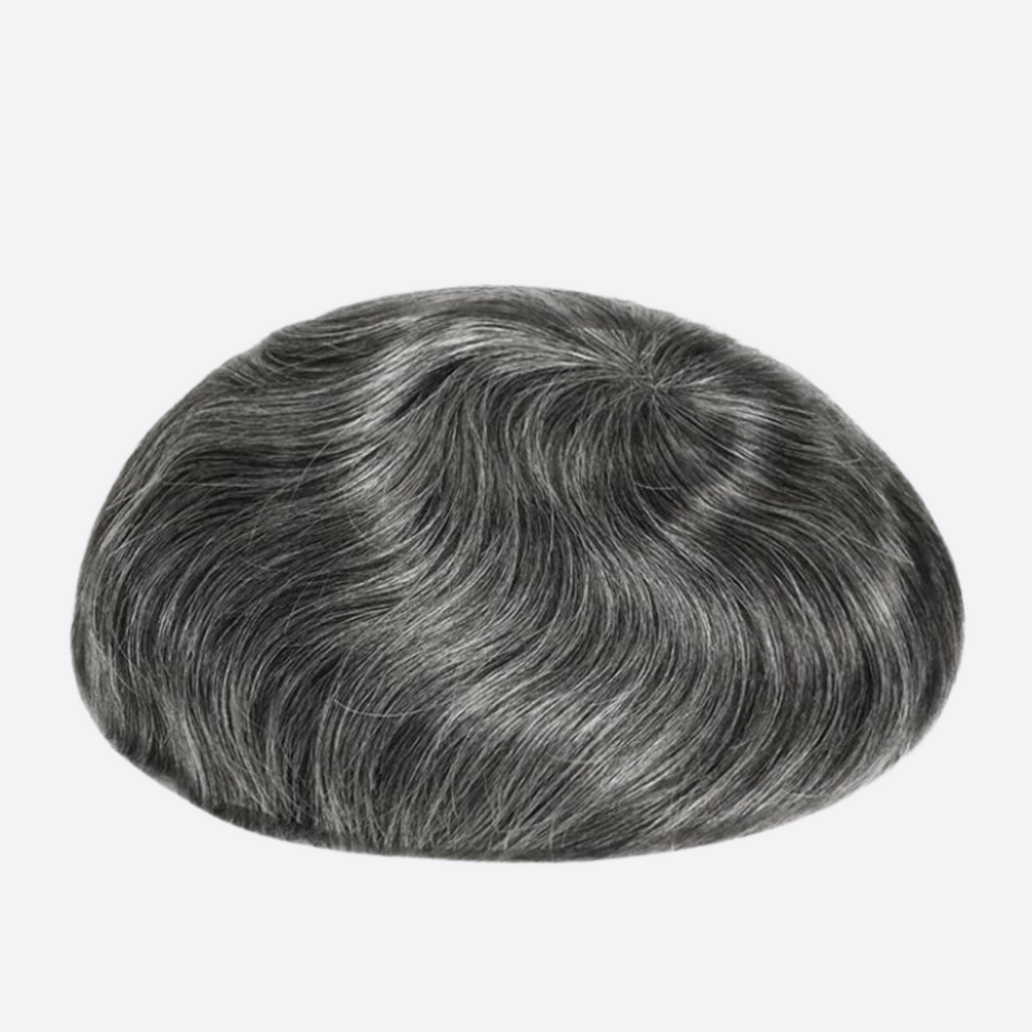 HR-SW2 Premium Swiss Lace Toupee for Men – Lightweight | Breathable | Indian Human Hair | Single Split Knots | Ideal for Sensitive Scalp & Sweaty Conditions | Non-Surgical Hair Replacement