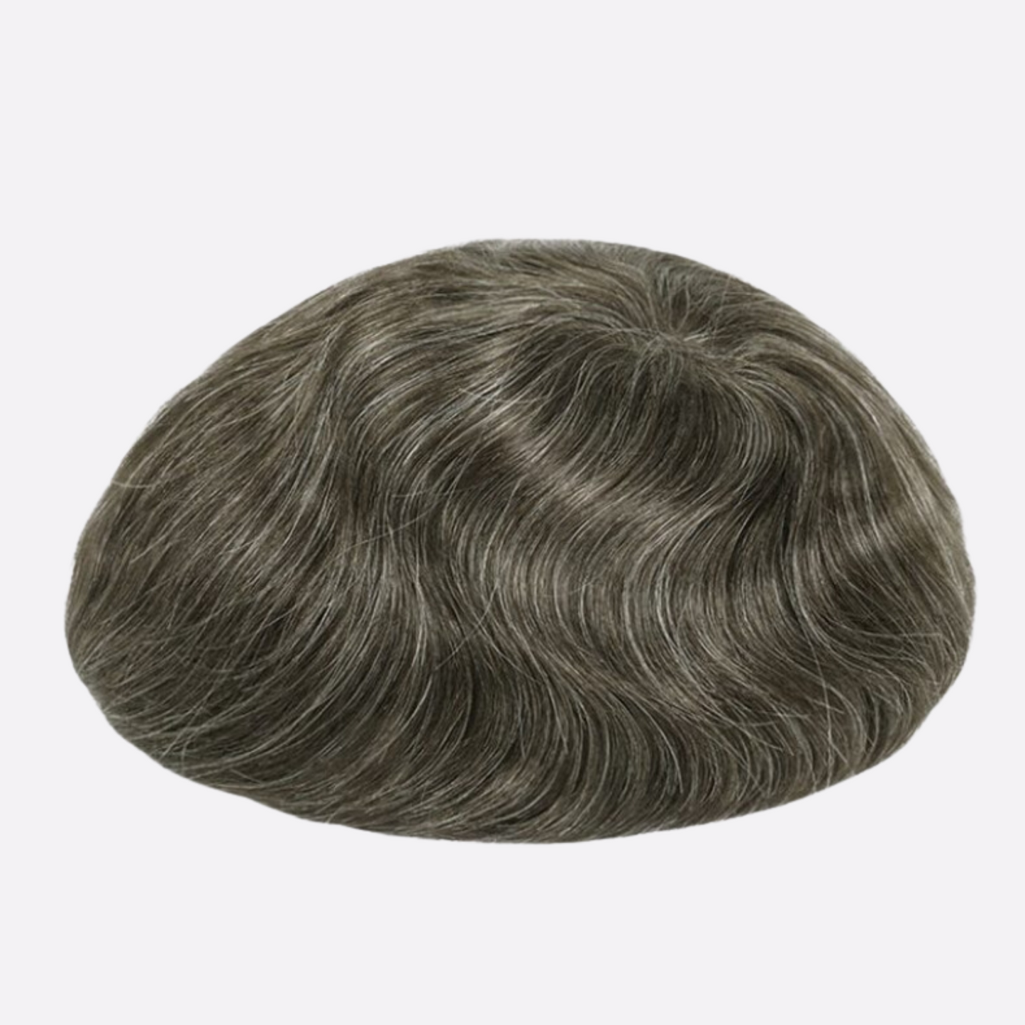HR-SW2 Premium Swiss Lace Toupee for Men – Lightweight | Breathable | Indian Human Hair | Single Split Knots | Ideal for Sensitive Scalp & Sweaty Conditions | Non-Surgical Hair Replacement