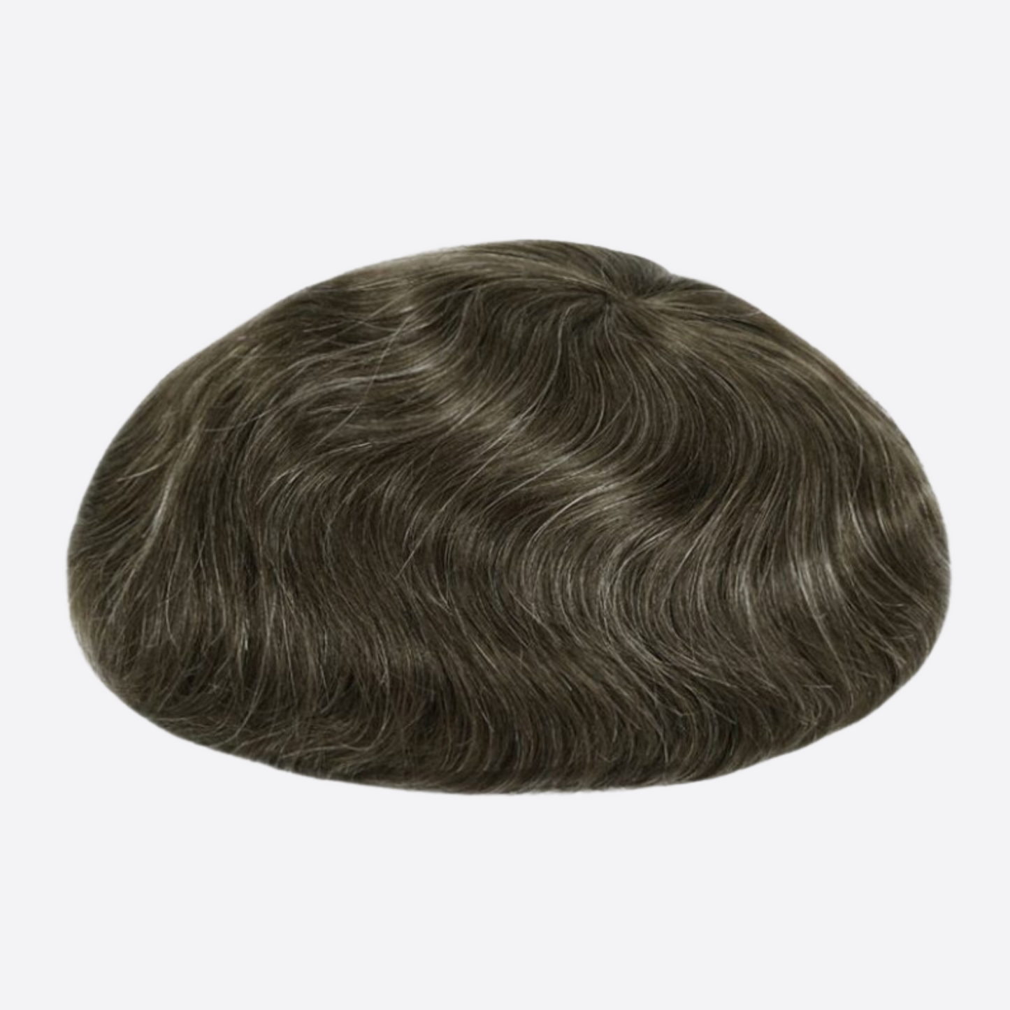 HR-HW Undetectable Lace Hair System – French Lace Middle, PU Perimeter | Ideal for Hot & Humid Weather | Single-Split Knots | Indian Human Hair | Non-Surgical Hair Replacement | Freestyle Natural Look