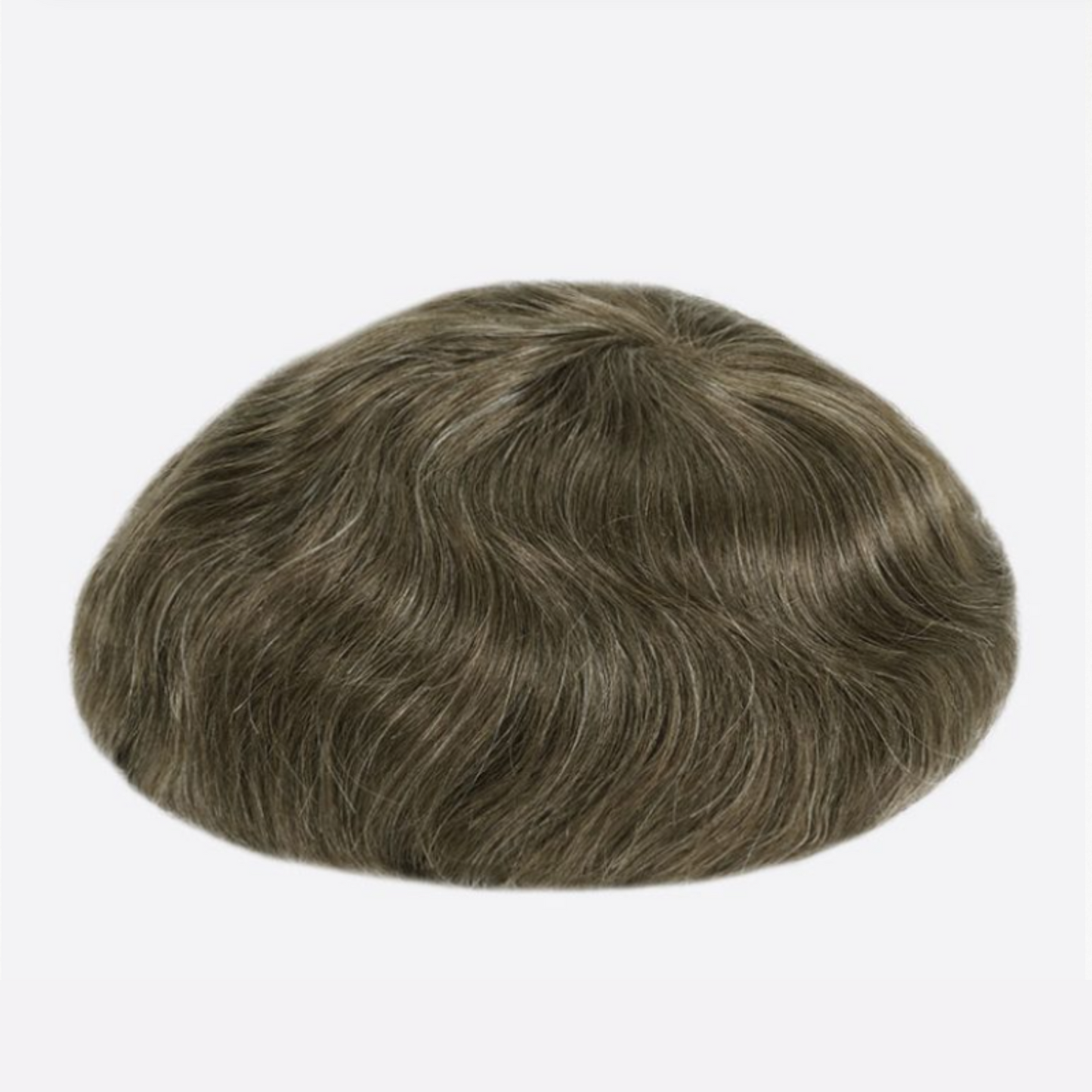 HR1 Skin Hair System for Men – 0.08mm PU Base | V-Loop Invisible Hairline + Single-Split Knots | Freestyle Natural Look | Indian Human Hair | Lightweight | Non-Surgical Hair Replacement