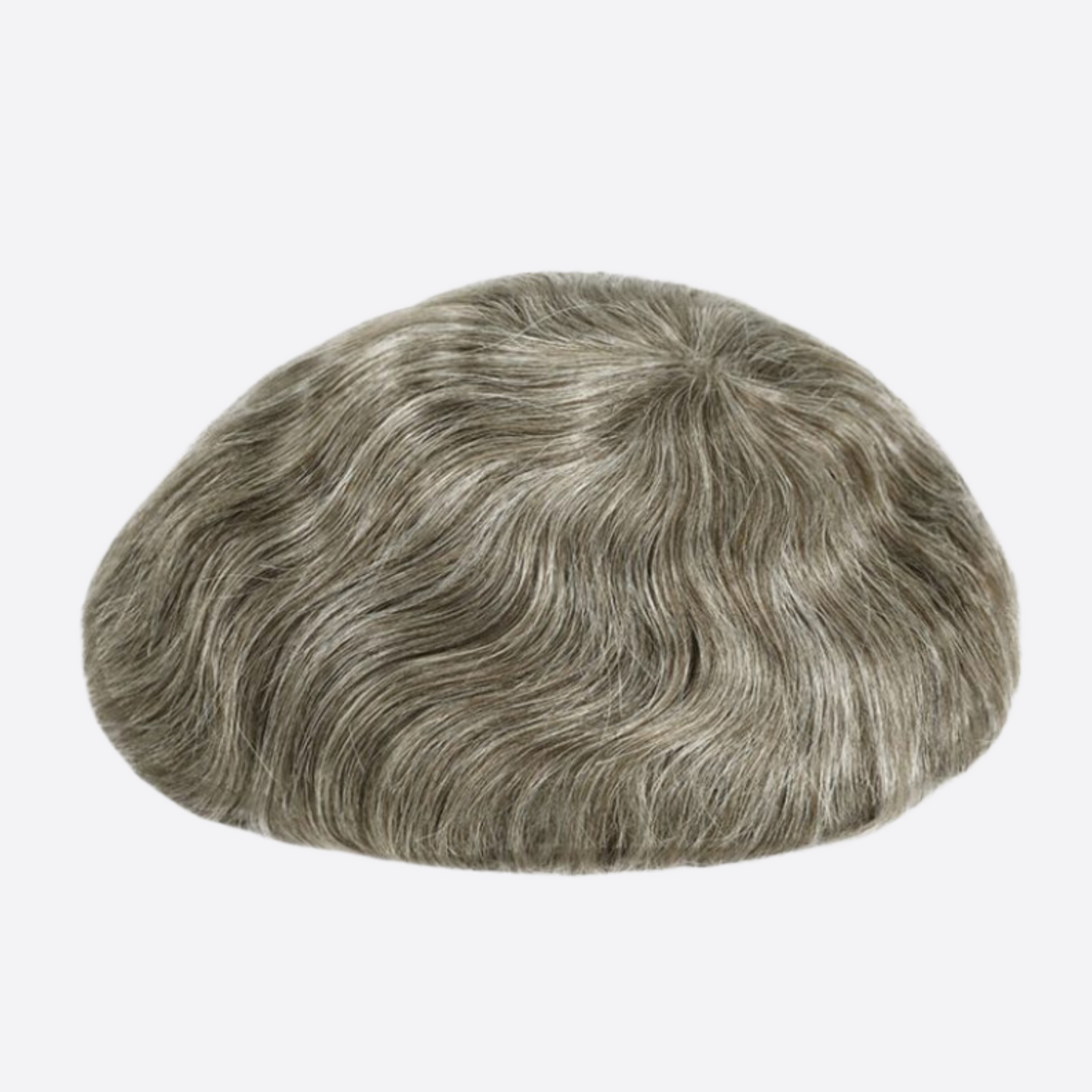 HR-SW2 Premium Swiss Lace Toupee for Men – Lightweight | Breathable | Indian Human Hair | Single Split Knots | Ideal for Sensitive Scalp & Sweaty Conditions | Non-Surgical Hair Replacement