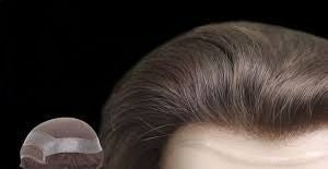 HR-HOLLYWOOD Undetectable Lace Hair System – French Lace Middle, PU Perimeter | Ideal for Hot & Humid Weather | Single-Split Knots | Indian Human Hair | Non-Surgical Hair Replacement