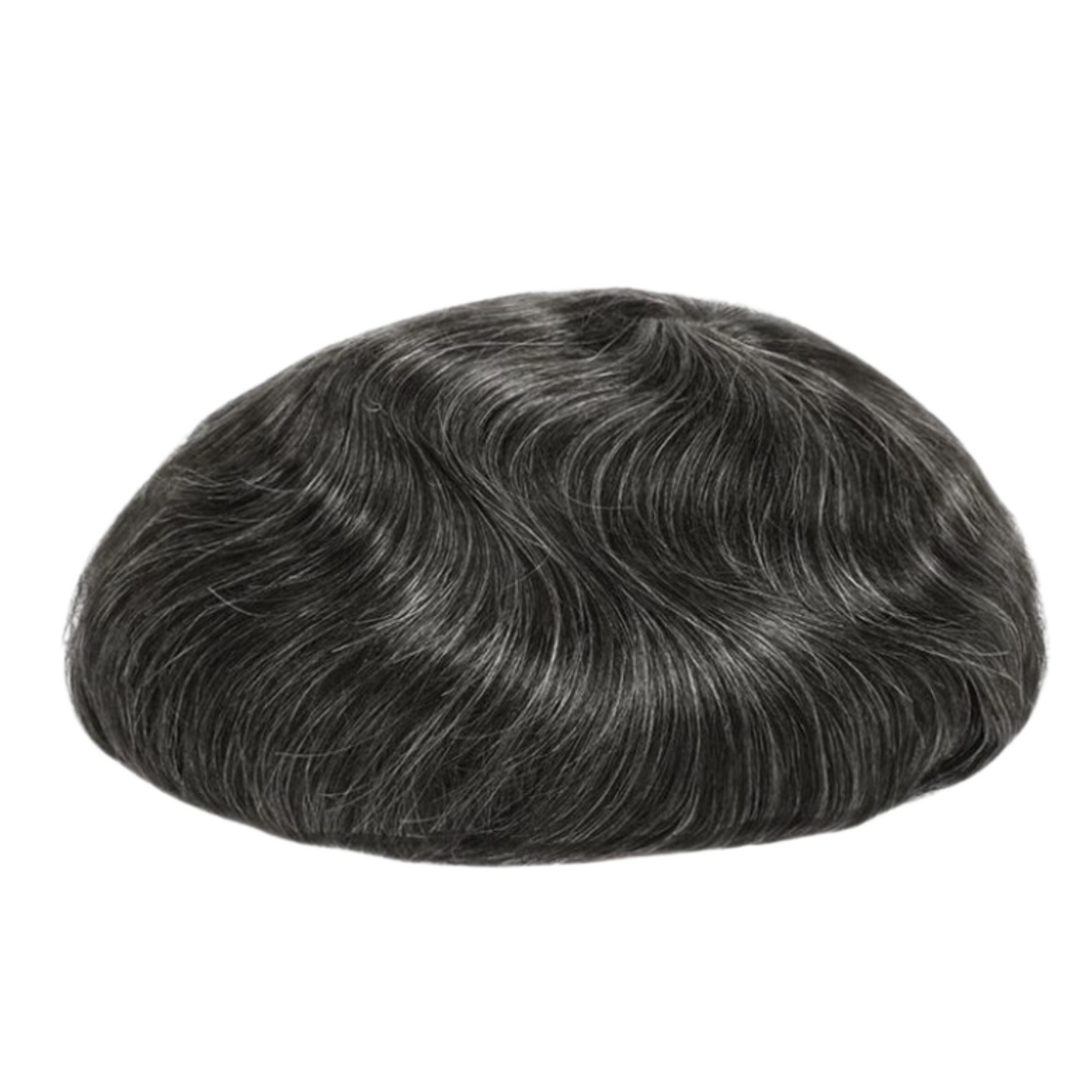 HR-HW Undetectable Lace Hair System – French Lace Middle, PU Perimeter | Ideal for Hot & Humid Weather | Single-Split Knots | Indian Human Hair | Non-Surgical Hair Replacement | Freestyle Natural Look