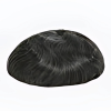HR-HW Undetectable Lace Hair System – French Lace Middle, PU Perimeter | Ideal for Hot & Humid Weather | Single-Split Knots | Indian Human Hair | Non-Surgical Hair Replacement | Freestyle Natural Look