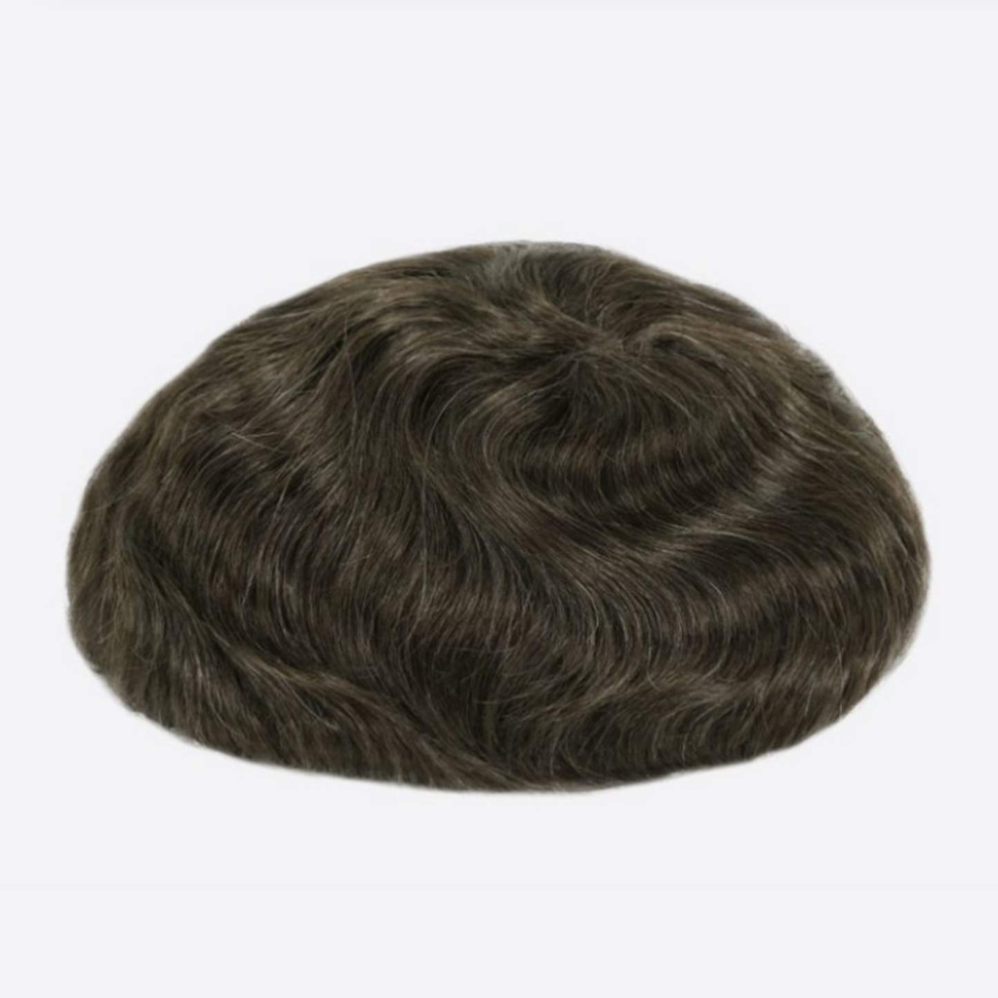 HR-HW Undetectable Lace Hair System – French Lace Middle, PU Perimeter | Ideal for Hot & Humid Weather | Single-Split Knots | Indian Human Hair | Non-Surgical Hair Replacement | Freestyle Natural Look