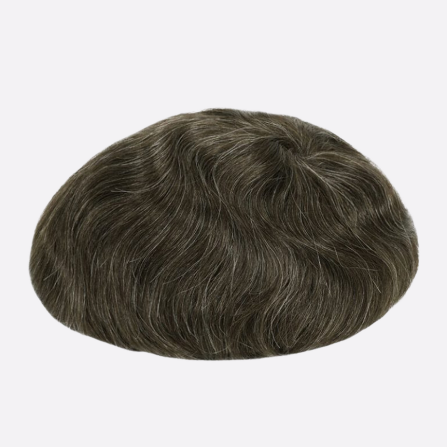 HR-HW Undetectable Lace Hair System – French Lace Middle, PU Perimeter | Ideal for Hot & Humid Weather | Single-Split Knots | Indian Human Hair | Non-Surgical Hair Replacement | Freestyle Natural Look