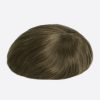 HR-HW Undetectable Lace Hair System – French Lace Middle, PU Perimeter | Ideal for Hot & Humid Weather | Single-Split Knots | Indian Human Hair | Non-Surgical Hair Replacement | Freestyle Natural Look