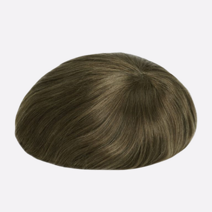 HR4 Skin Hair System for Men – 0.06mm PU Base | All-Over V-Loop Ventilation | Soft & Lightweight | Indian Human Hair | Non-Surgical Hair Replacement | Freestyle Natural Look