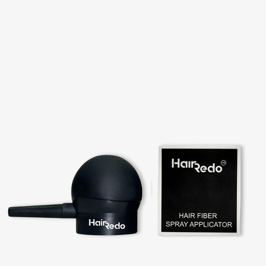 Hairedo Hair Fiber Spray Applicator Pump | Fits 4.5g & 11.5g Bottles | Easy to Use & Long-Lasting | Smart Nozzle for Even Fiber Spread | Easy-Grip Design for Controlled Styling